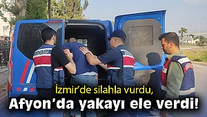 İzmir'de vurdu, Afyonkarahisar'da JASAT'a yakalandı