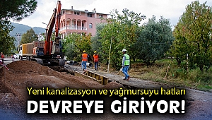 İzmir'de yeni kanalizasyon ve yağmursuyu hatları devreye giriyor
