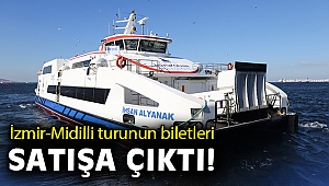 İzmir-Midilli turunun biletleri satışa çıktı