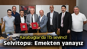 Karabağlar Belediyesi kadrolu işçilerinin TİS sevinci
