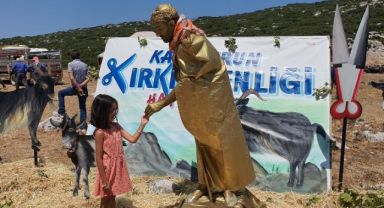 Karaburun dağlarında 'Kırkım' coşkusu