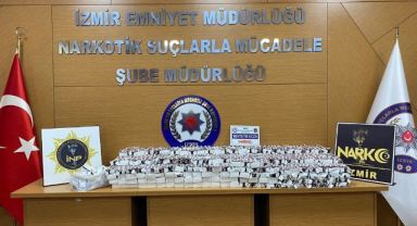 Kargoyla sentetik hap sevkiyatı, polis takibine takıldı!