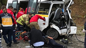Katliam gibi kaza: 6 ölü, 12 yaralı