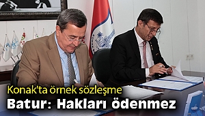 Konak'ta Harp Malulü Gaziler ve Şehitler İçin Örnek Sözleşme
