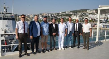 Kuşadası'nda yeni deniz turizm sezonuna merhaba