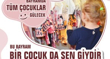 Menderes’te Bayramda tüm çocuklar gülecek