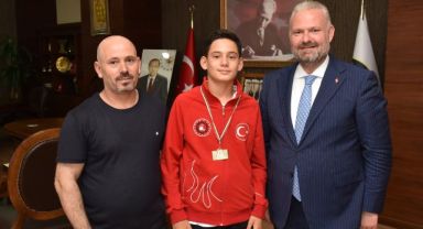 Menemen’de bir Avrupa Şampiyonu… Pehlivan: Gurur duyduk