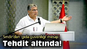 Milletvekili Sındır: Türkiye’de gıda güvenliğimiz ne yazık ki tehdit altında!