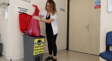 Narlıdere’de atık ilaçlar toplanıyor