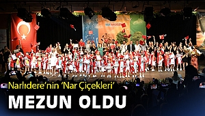 Narlıdere’nin ‘Nar Çiçekleri’ mezun oldu