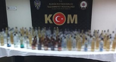 Sahte içkileri eğlence mekanlarına satan şüpheli yakalandı