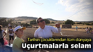 Tüm Dünya'ya Asklepion Sağlık Yurdu'ndan uçurtmalarla selam