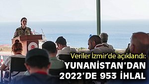Veriler İzmir’de açıklandı: Yunanistan’dan 2022’de 953 ihlal
