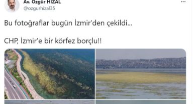 Ak Partili Hızal'dan CHP'ye 'İzmir Körfezi' çıkışı