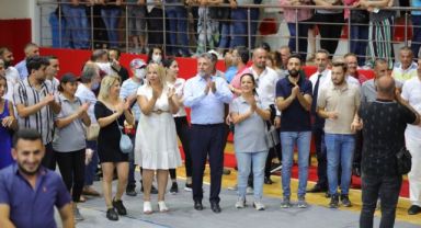 Başkan Sandal personeliyle bayramlaştı… Çalışanlara maaş ve ikramiye müjdesi!