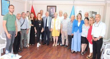 Başkan Selvitopu'dan İYİ Parti'ye ziyaret