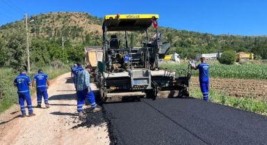 Beydağ'da Ovacık Yaylası’na Sıcak Asfalt