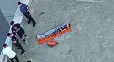 Borcunu ödemek istemeyen şahıs 4'üncü kattan atladı