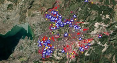 Bornova’nın dijital haritası çıkarıldı