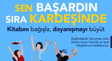 Buca’da anlamlı kitap bağış kampanyası
