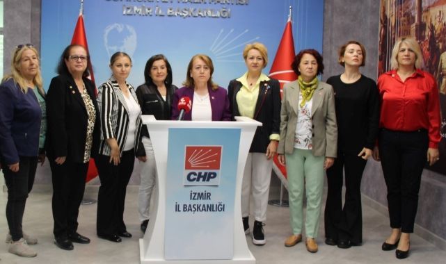 CHP Kadın Kollarından 81 İlde Ortak Basın Açıklaması
