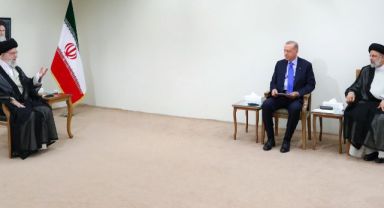 Cumhurbaşkanı Erdoğan, İran Dini Lideri Hamaney ile görüştü