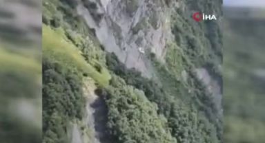 Gürcistan'da helikopter düştü: Kurtulan olmadı!