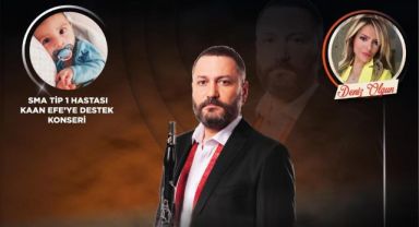 Hüsnü Şenlendirici SMA hastası Kaan Efe için sahneye çıkacak