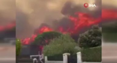 İspanya'da orman yangını: 2 bin 300 kişi tahliye edildi
