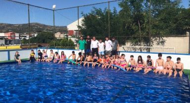 İzmir Büyükşehir Belediyesi’nden Beydağ’a Yüzme Havuzu