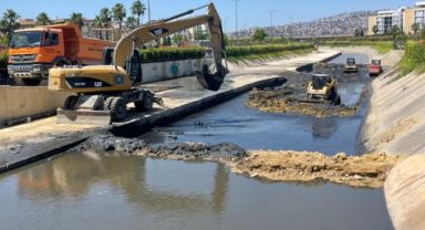 İZSU’dan derelerde temizlik seferberliği