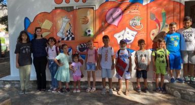 Karaburunlu Çocuklar Yaz Okulu’nda pek keyifli…
