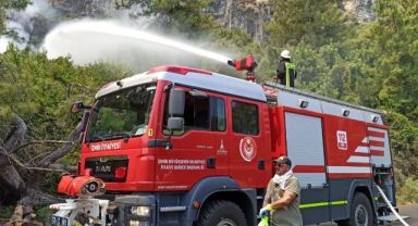 Marmaris'teki yangın için İzmir'den destek ekibi!