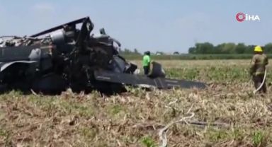 Meksika'da askeri helikopter düştü: 14 ölü