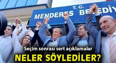 Menderes'te seçim sonrası CHP'den sert mesajlar!
