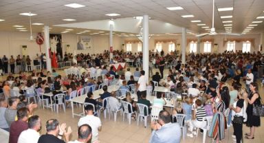Pehlivan, belediye personeliyle bayramlaştı