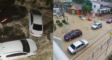 Rusya'da sel felaketi: 1 ölü