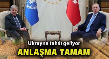 Tahıl koridoru anlaşmasında imzalar yarın atılacak