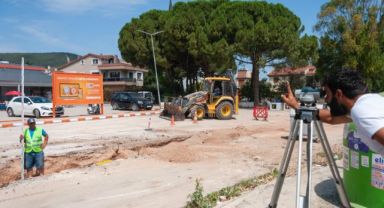 Urla Çeşmealtı’nda su baskınları bitecek