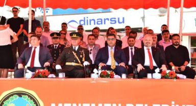 30 Ağustos Zafer Bayramı’nın 100. Yıldönümü, tüm yurtta olduğu gibi Menemen’de de törenle kutlandı.