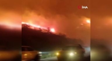 Azerbaycan'da farklı noktalarda orman yangını