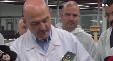 Bakan Soylu duyurdu: Yerli ve milli pasaportu basmaya başlıyoruz