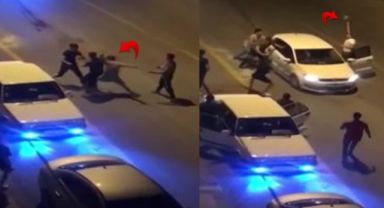 Bıçak ve silah kullanılan kavga dehşete düşürdü