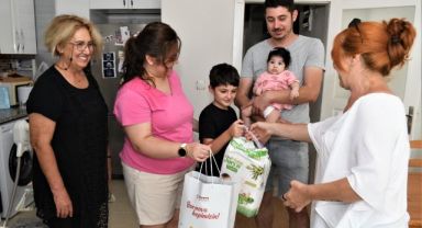 Bornova'da 'Ailemize Hoş Geldin Bebek' projesi