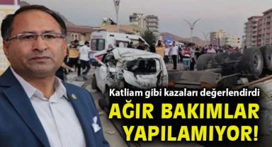 CHP’li Purçu'dan artan trafik kazaları yorumu: Araçların ağır bakımları yapılamıyor