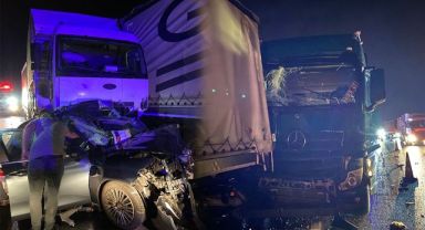 Düzce'de feci kazada 3 ölü 3 yaralı