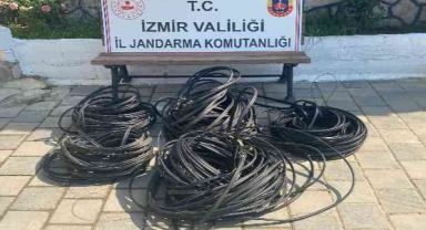 İnternet kablolarını çalan hırsız tutuklandı
