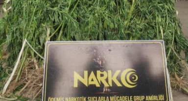 İzmir’de zehir tacirinin adresine dron destekli operasyon