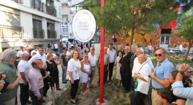 Karşıyaka'da iki parka iki anlamlı açılış