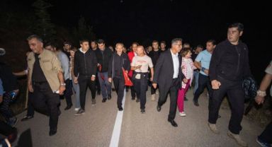 Kocatepe Zafer Yürüyüşü’nde büyük coşku